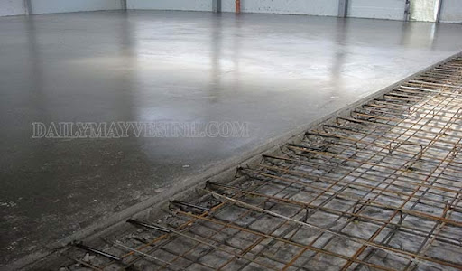 Sàn bê tông được nhiều công trình sử dụng phổ biến