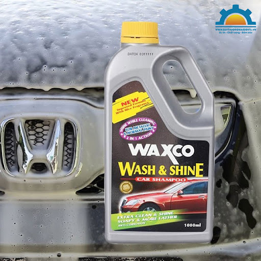 Nước rửa xe đậm đặc Waxco giúp làm sạch nhanh, toàn diện