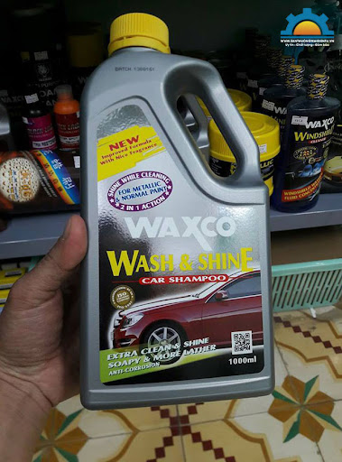 Nước rửa xe Waxco là thương hiệu tiên phong về sản phẩm chăm sóc xe
