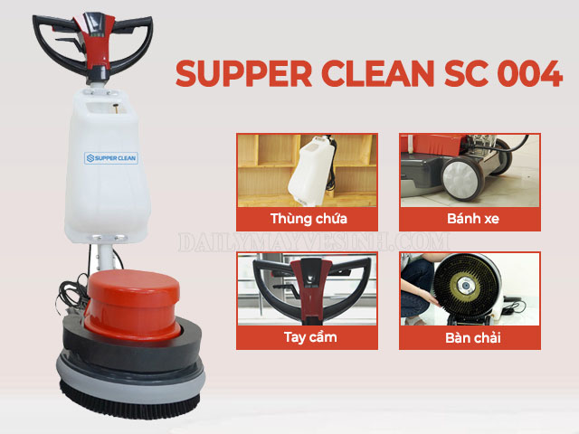 máy chà sàn cho bệnh viện supper clean sc-004